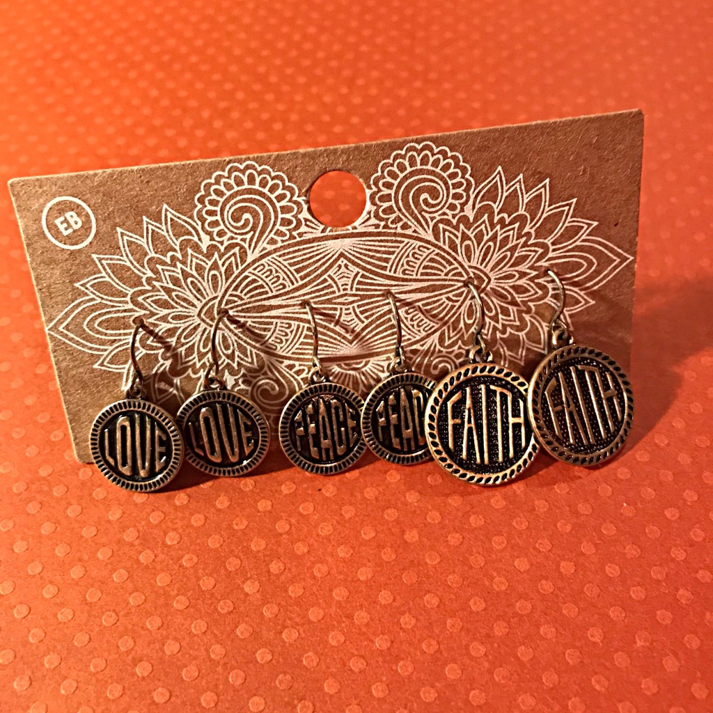 Earthbound Earrings Set Of 3. Brand New!